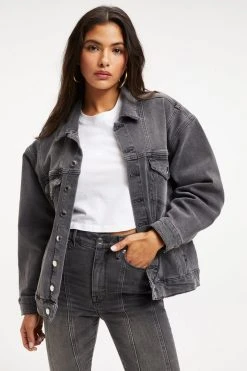 GA-SALE OVERSIZED BOYFRIEND JACKET | BLACK115