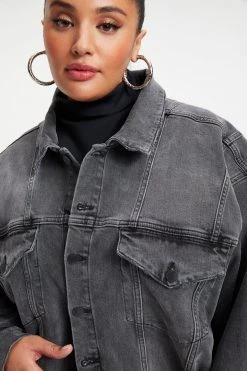 Cheapest 🥰 GA-SALE OVERSIZED BOYFRIEND JACKET | BLACK115 🎉 15 GA-SALE OVERSIZED BOYFRIEND JACKET | BLACK115