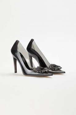 GOOD AMERICAN CINDER-F*CKING-RELLA PUMP | LIGHT SMOKE001 Best Sellers