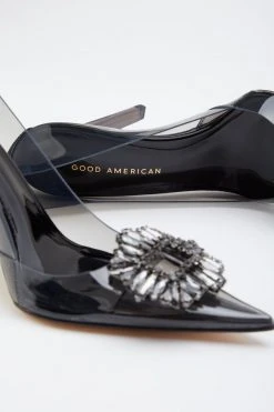 GOOD AMERICAN CINDER-F*CKING-RELLA PUMP | LIGHT SMOKE001 Best Sellers