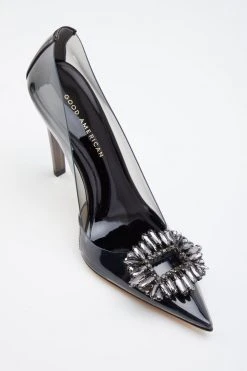 GOOD AMERICAN CINDER-F*CKING-RELLA PUMP | LIGHT SMOKE001 Best Sellers