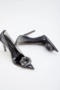 GOOD AMERICAN CINDER-F*CKING-RELLA PUMP | LIGHT SMOKE001 Best Sellers