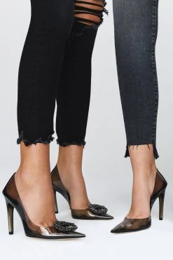 GOOD AMERICAN CINDER-F*CKING-RELLA PUMP | LIGHT SMOKE001 Best Sellers