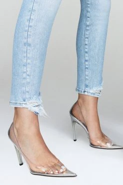 New โค๏ธ GOOD AMERICAN CINDER-F*CKING-RELLA PUMP | GLASS Best Sellers ๐ 12 GOOD AMERICAN CINDER-F*CKING-RELLA PUMP | GLASS Best Sellers