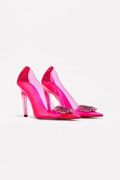 GOOD AMERICAN CINDER-F*CKING-RELLA PUMP | HOT PINK002 Best Sellers