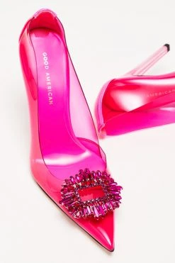 GOOD AMERICAN CINDER-F*CKING-RELLA PUMP | HOT PINK002 Best Sellers