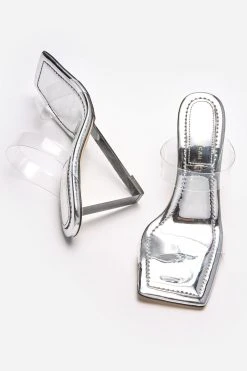 GA-SALE Wedges CINDER-F*CKING-RELLA WEDGE | SILVER001