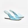 GA-SALE CINDER-F*CKING-RELLA SQUARE TOE | BLUE004 Sandals