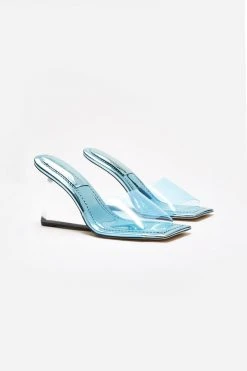 GA-SALE CINDER-F*CKING-RELLA SQUARE TOE | BLUE004 Sandals
