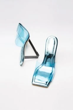 GA-SALE CINDER-F*CKING-RELLA SQUARE TOE | BLUE004 Sandals