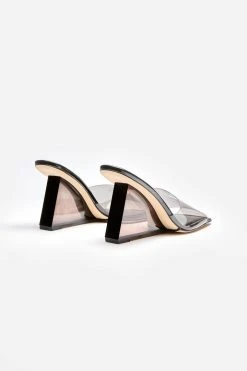 GA-SALE Sandals CINDER-F*CKING-RELLA SQUARE TOE | BLACK001