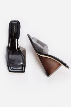 GA-SALE Sandals CINDER-F*CKING-RELLA SQUARE TOE | BLACK001