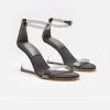 GA-SALE CINDER-F*CKING-RELLA SANDAL | NEOPRENE BLACK001