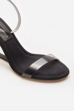 GA-SALE CINDER-F*CKING-RELLA SANDAL | NEOPRENE BLACK001