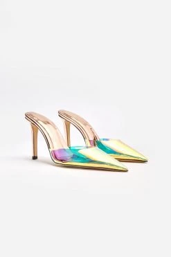 GOOD AMERICAN CINDER-F*CKING-RELLA MULE | RAINBOW001