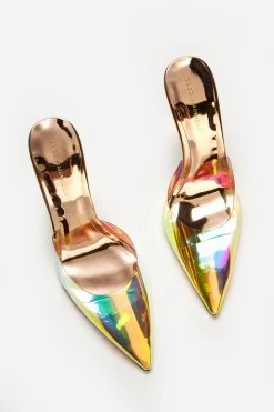 GOOD AMERICAN CINDER-F*CKING-RELLA MULE | RAINBOW001