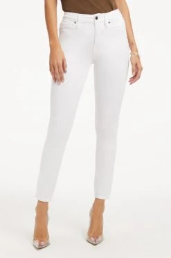 GOOD AMERICAN GOOD LEGS | WHITE001 High Waisted