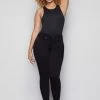 GOOD AMERICAN GOOD LEGS | BLACK001 High Waisted