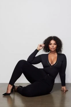 GOOD AMERICAN GOOD LEGS | BLACK001 High Waisted