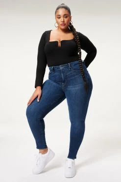 Best Pirce โ๏ธ GOOD AMERICAN GOOD LEGS | BLUE004 ๐คฉ 31 GOOD AMERICAN GOOD LEGS | BLUE004