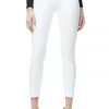 GOOD AMERICAN GOOD LEGS CROP | WHITE001