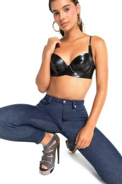 GOOD AMERICAN ALWAYS FITS GOOD LEGS | DEEP BLUE004