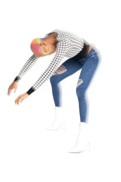 GOOD AMERICAN ALWAYS FITS GOOD LEGS | DEEP BLUE005