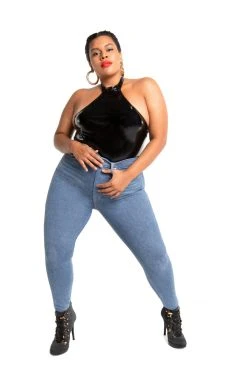 GOOD AMERICAN Skinny ALWAYS FITS GOOD LEGS | DEEP BLUE006