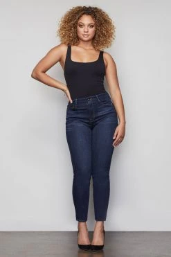 Promo 💯 GOOD AMERICAN Bodysuits GOOD FORM MODERN TANK BODY | BLACK001 😀 24 GOOD AMERICAN Bodysuits GOOD FORM MODERN TANK BODY | BLACK001