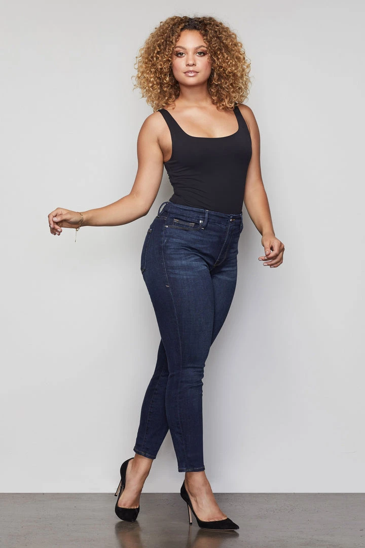 Promo 💯 GOOD AMERICAN Bodysuits GOOD FORM MODERN TANK BODY | BLACK001 😀 9 GOOD AMERICAN Bodysuits GOOD FORM MODERN TANK BODY | BLACK001