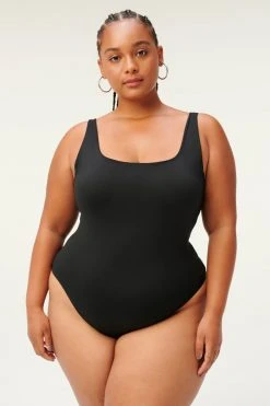 Promo 💯 GOOD AMERICAN Bodysuits GOOD FORM MODERN TANK BODY | BLACK001 😀 31 GOOD AMERICAN Bodysuits GOOD FORM MODERN TANK BODY | BLACK001