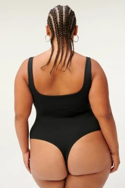 Promo 💯 GOOD AMERICAN Bodysuits GOOD FORM MODERN TANK BODY | BLACK001 😀 33 GOOD AMERICAN Bodysuits GOOD FORM MODERN TANK BODY | BLACK001