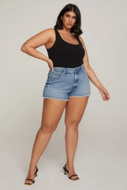 GOOD AMERICAN Bodysuits THE FEEL GOOD BODY | BLACK001