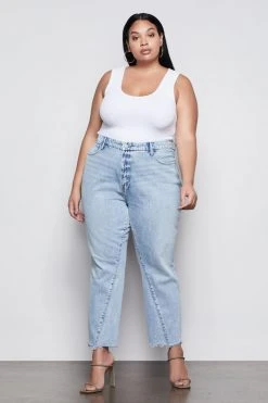 GOOD AMERICAN Bodysuits THE FEEL GOOD BODY | WHITE001