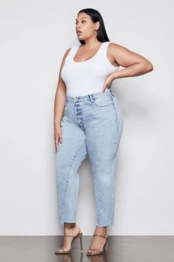 GOOD AMERICAN Bodysuits THE FEEL GOOD BODY | WHITE001