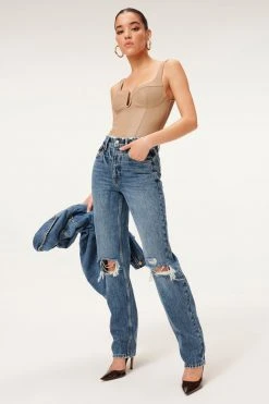 Cheap ๐ GOOD AMERICAN Bodysuits BETTER THAN LEATHER CORSET BODY | TAUPE001 โญ 15 GOOD AMERICAN Bodysuits BETTER THAN LEATHER CORSET BODY | TAUPE001