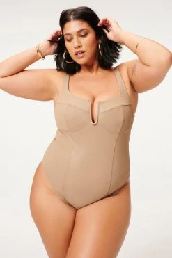 Cheap ๐ GOOD AMERICAN Bodysuits BETTER THAN LEATHER CORSET BODY | TAUPE001 โญ 20 GOOD AMERICAN Bodysuits BETTER THAN LEATHER CORSET BODY | TAUPE001