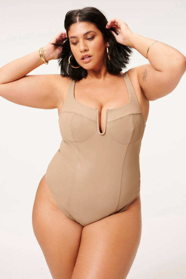 Cheap ๐ GOOD AMERICAN Bodysuits BETTER THAN LEATHER CORSET BODY | TAUPE001 โญ 8 GOOD AMERICAN Bodysuits BETTER THAN LEATHER CORSET BODY | TAUPE001