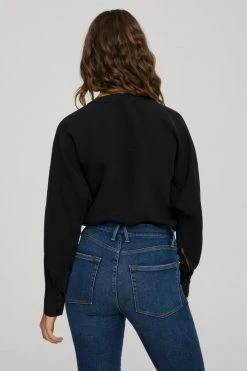 GOOD AMERICAN Bodysuits UTILITY WRAP BODY | BLACK001