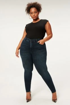 GOOD AMERICAN Bodysuits GOOD TOUCH SLEEVELESS BODY | BLACK001