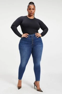 Cheap ❤️ GOOD AMERICAN SCUBA CREWNECK BODYSUIT | BLACK001 Bodysuits 🎁 24 GOOD AMERICAN SCUBA CREWNECK BODYSUIT | BLACK001 Bodysuits