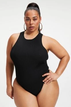 Outlet ⭐ GA-SALE Bodysuits HIGH RIBBED BODYSUIT | BLACK001 💯 19 GA-SALE Bodysuits HIGH RIBBED BODYSUIT | BLACK001