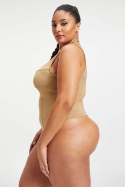 Cheap ⭐ GOOD AMERICAN SCUBA U CORSET BODYSUIT | PECAN001 Bodysuits ✔️ 16 GOOD AMERICAN SCUBA U CORSET BODYSUIT | PECAN001 Bodysuits