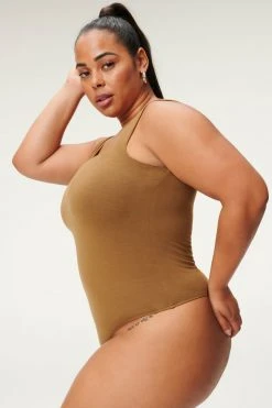 GA-SALE Bodysuits MODERN TANK BODY | SEPIA001