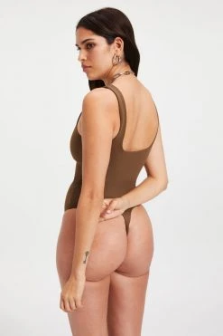 GOOD AMERICAN SCUBA MODERN TANK BODYSUIT | FOG001 Bodysuits