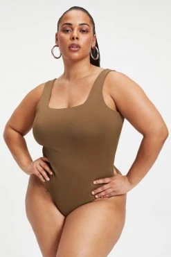 GOOD AMERICAN SCUBA MODERN TANK BODYSUIT | FOG001 Bodysuits