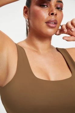 GOOD AMERICAN SCUBA MODERN TANK BODYSUIT | FOG001 Bodysuits