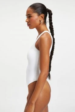 Cheapest ๐ GOOD AMERICAN Bodysuits SCUBA MODERN TANK BODYSUIT | WHITE001 ๐ 17 GOOD AMERICAN Bodysuits SCUBA MODERN TANK BODYSUIT | WHITE001