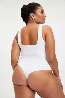 Cheapest ๐ GOOD AMERICAN Bodysuits SCUBA MODERN TANK BODYSUIT | WHITE001 ๐ 14 GOOD AMERICAN Bodysuits SCUBA MODERN TANK BODYSUIT | WHITE001