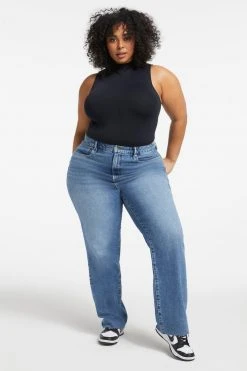 GOOD AMERICAN SO SOFT SLEEVELESS BODYSUIT | BLACK001 Bodysuits